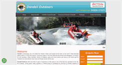 Desktop Screenshot of dandelioutdoors.com